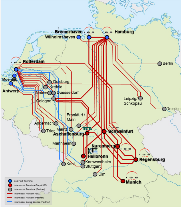 Network & Services| IGS Intermodal Container Logistics GmbH
